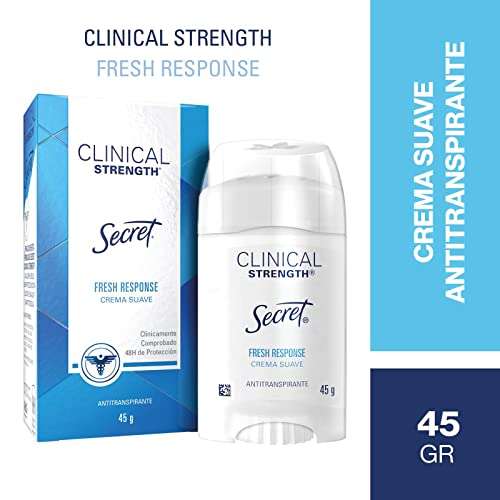 Amazon: Secret Clinical Desodorante Fresh Response 2 Unidades de 45gr c/u