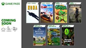 Próximamente a Xbox Game Pass: LEGO 2K Drive, Shadow of the Tomb Raider Definitive Edition, Harold Halibut y más