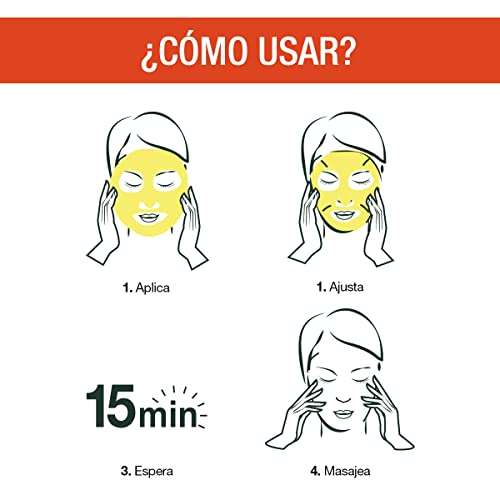 Amazon: Garnier Macarilla Facial Tono Uniforme con Vitamina C Express Aclara | Planea y Ahorra, envío gratis con Prime