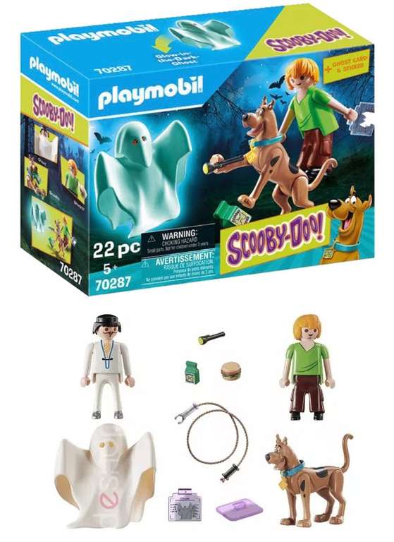 Mercado Libre: Playmobil - Scooby Doo & Shaggy: A la caza del Fantasma!