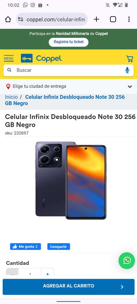 Muy bueno y económico, Infinix Note 30 Pro