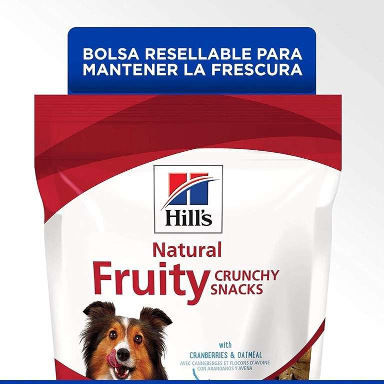 Amazon: Hill's Science Diet, Snacks Frutales para Perro, Arándanos y Avena, 227 gr - Planea y ahorra