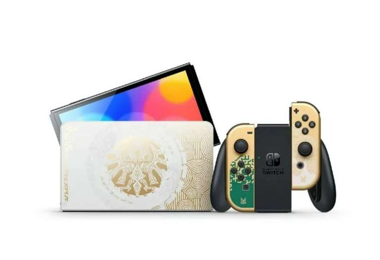 Walmart: Nintendo Switch Oled Edición Zelda. 15% con BBVA a 12 MSI y cupón