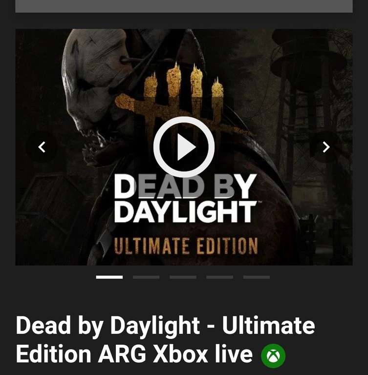 Gamivo: Dead by daylight ultimate edition Xbox