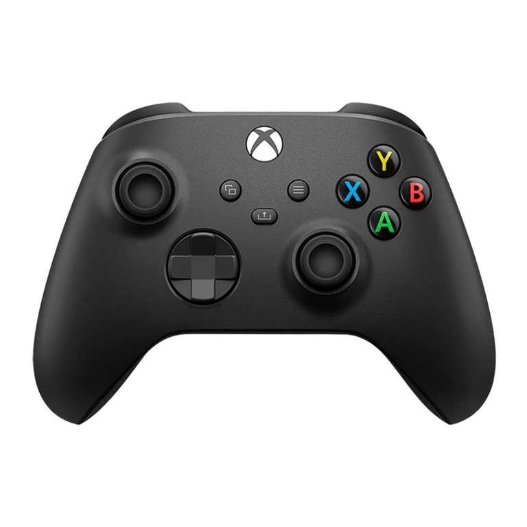 Walmart Super: Control Inalámbrico Xbox Serie s X/S/Xbox One Carbon Black (revisar stock en su localidad)