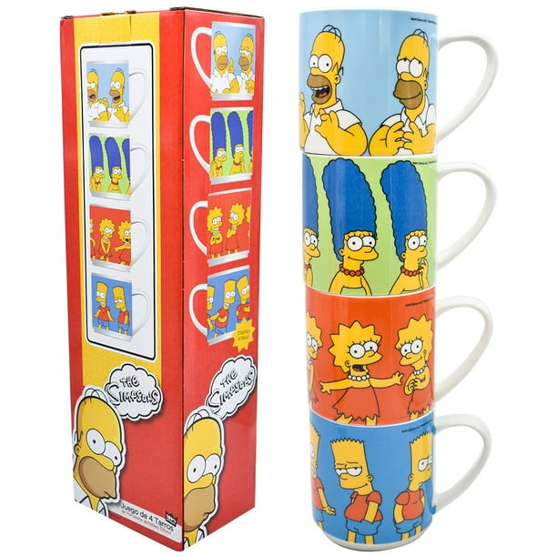 Walmart: 4 Tazas de los Simpson
