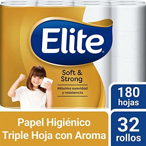Amazon: Elite Soft & Strong Triple Hoja 32 Rollos