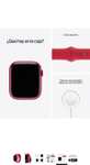 Amazon: Apple Watch Series 7 (GPS) Rojo Red de 45 mm (pagando con tarjetas seleccionadas)