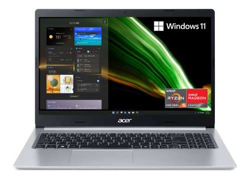 Amazon: Laptop Acer Aspire 5 | Ryzen 5 5500U | 8GB RAM | 256GB SSD | 15.6" Full HD | Teclado retroiluminado | Windows 11 | WiFi 6