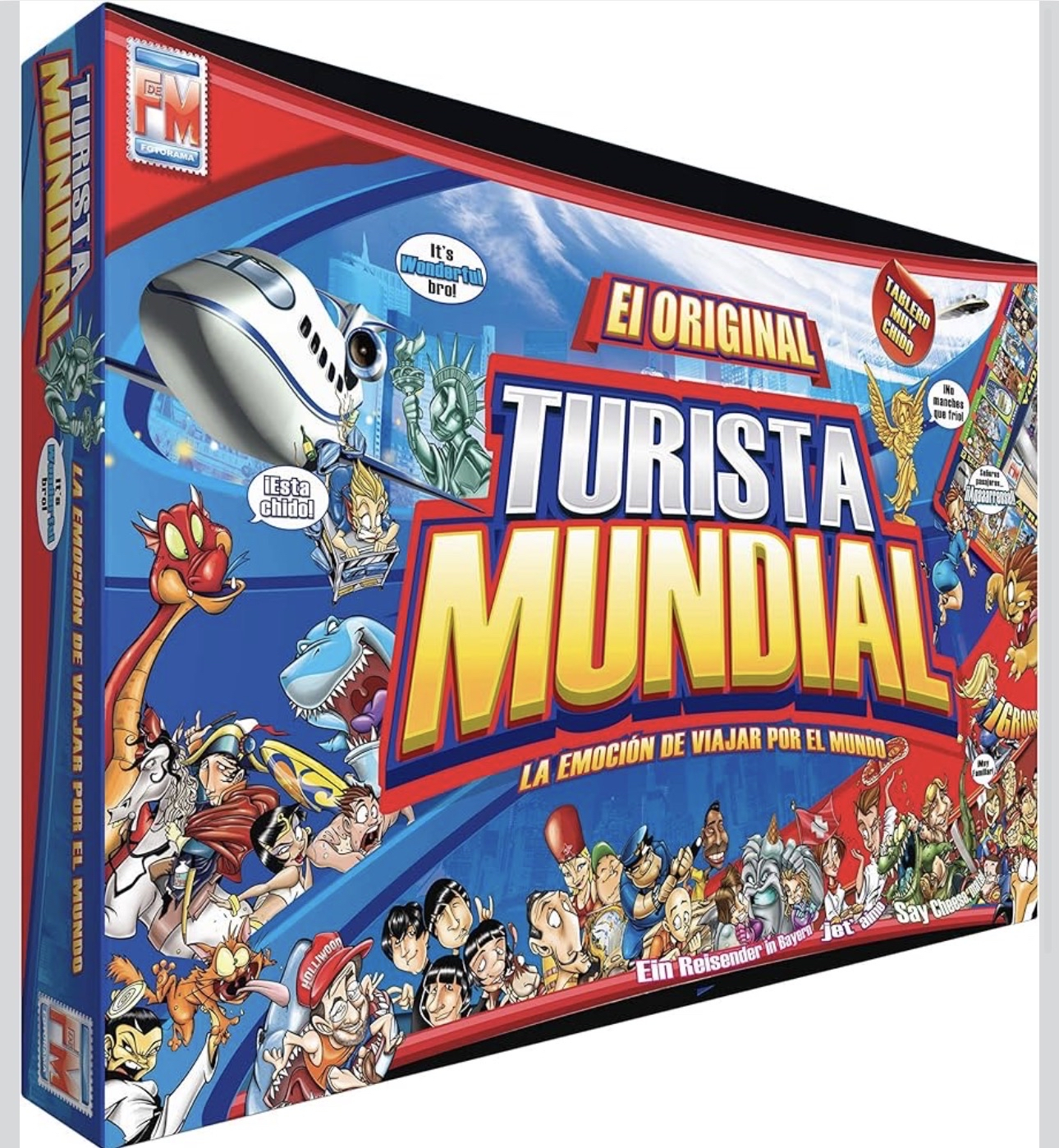 Amazon: Turista Mundial juego de mesa