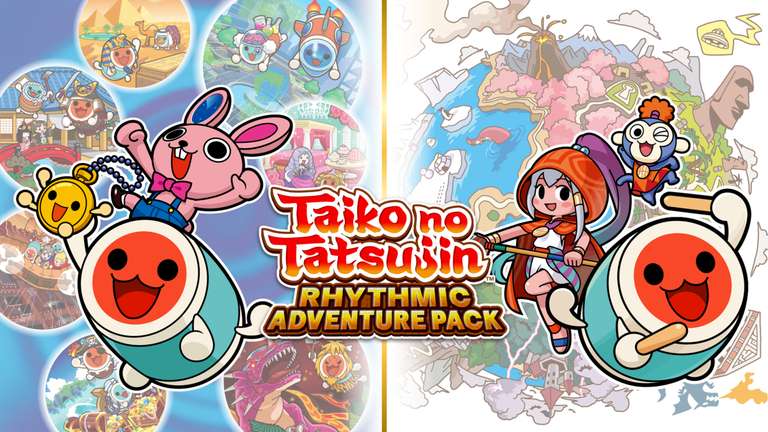 Taiko no Tatsujin: Rhythmic Adventure Pack (Nintendo eShop MX).