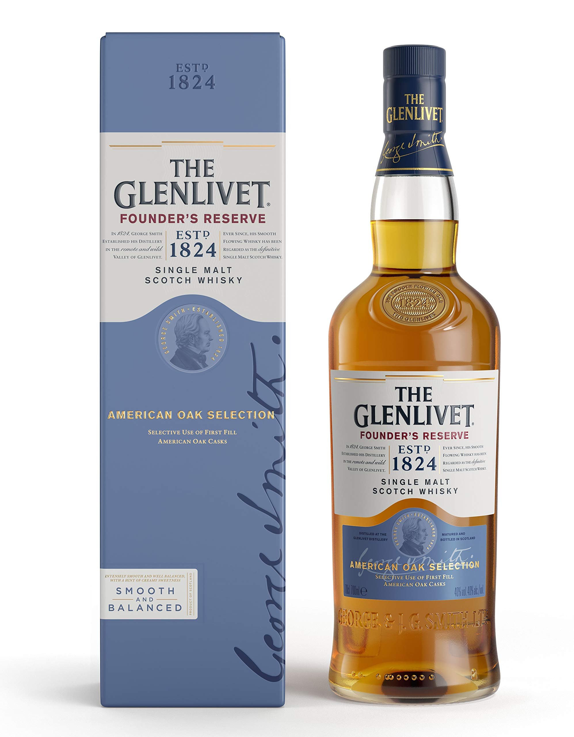 Amazon: The Glenlivet Whisky Founders Reserve 700 mL
