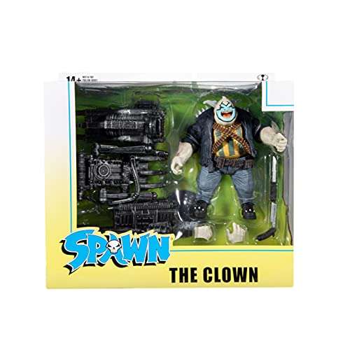 Amazon: McFarlane Toys - Spawn - Juego de Caja de Lujo The Clown, Multicolor (90161)