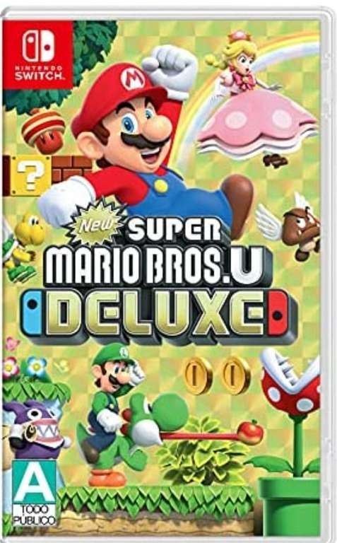 Amazon: New Super Mario Bros. U Deluxe - Standard Edition - Nintendo Switch
