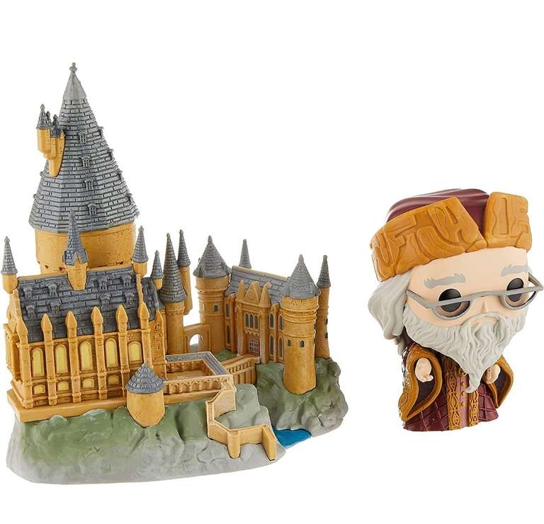 Amazon: Funko Pop! Town: Harry Potter 20th Anniversary - Dumbledore with Hogwarts