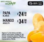 Soriana: Martes y Miércoles del Campo 7 y 8 Febrero: Papa Blanca $24.80 kg • Mango Ataulfo $34.80 kg