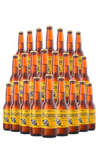 Beerhouse - Paquete 72 cervezas Pacífico Clara Botella 355 ml al 3x2