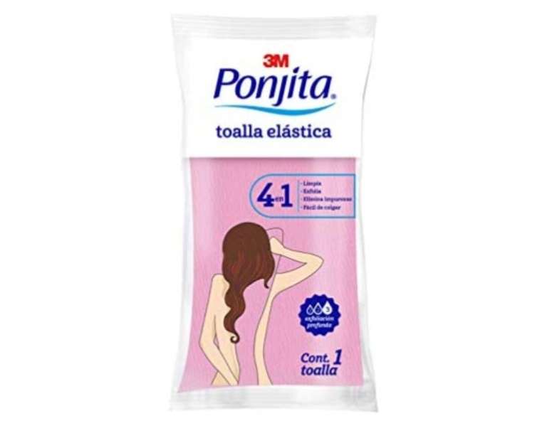 Amazon 3M Ponjita Toalla Elástica Regular/ Mínimo 3 Piezas