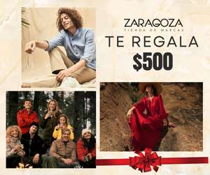 Zaragoza Plaza del sol Guadalajara: $500 de "regalo" en la compra de $1990 o más