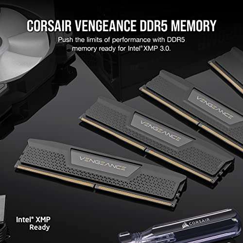 Amazon: Corsair Vengeance DDR5 32GB (2x16GB) DDR5 5600 (PC5-44800) C36