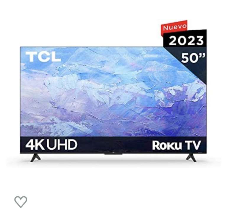 Amazon: TCL Pantalla 50" 4K UHD TV Dolby Mod 50S453 con HSBC TDC 15%