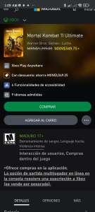 Xbox: Mortal Kombat 11 Ultimate