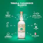 Amazon: Tequila Casamigos Blanco 750ml - Tequila con Sabor Afrutado con Notas de Vainilla y Toronja, Notas Cítricas y a Agave Azul Dulce