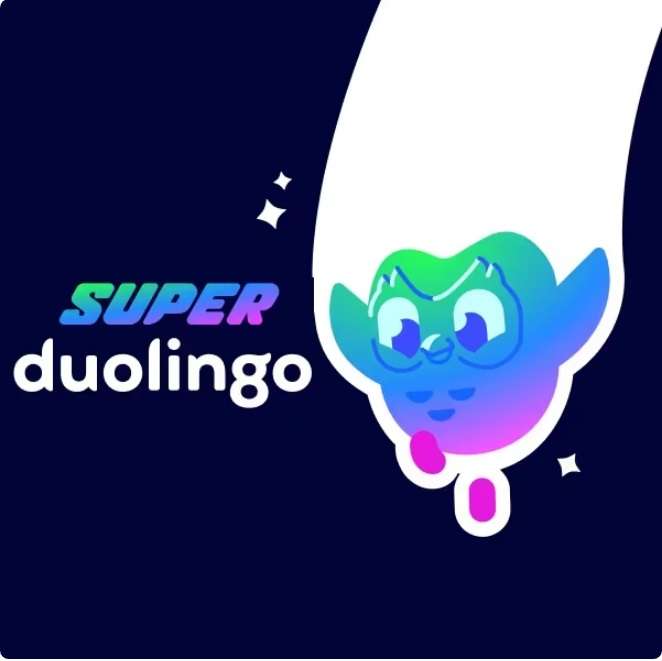 Súper Duolingo: 1 Mes GRATIS (también vidas infinitas con Duolingo School)