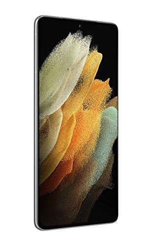 Amazon: Samsung Galaxy S21 Ultra 5G, versión estadounidense, 128GB, Phantom Silver (renovado)