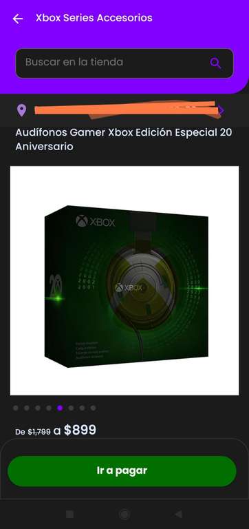 BAZ APP: Audífonos Xbox Edición Especial 20 Aniversario