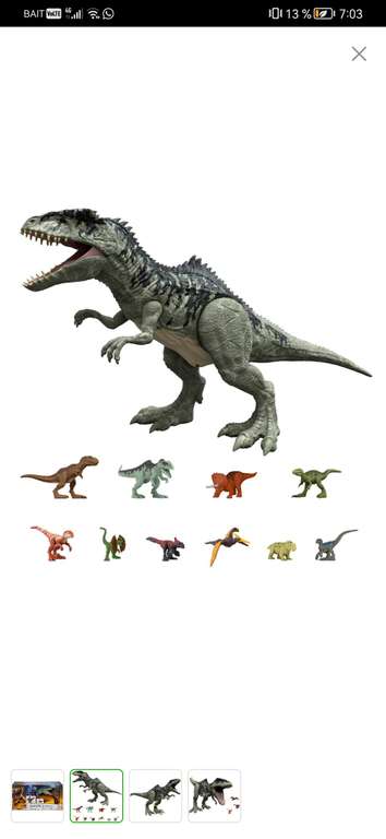 Sam's Club: Giganotosaurus colosal set de figuras