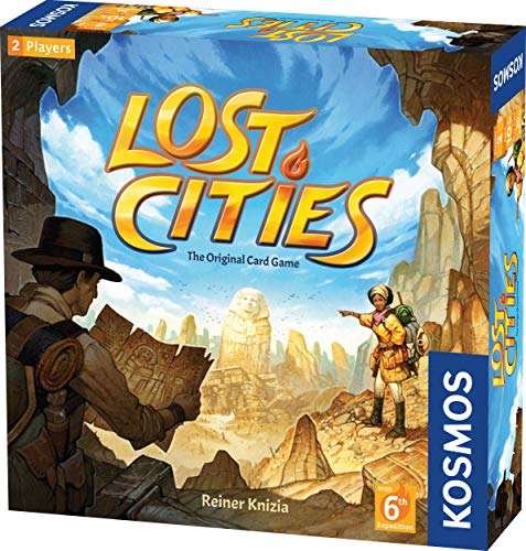 Amazon: Lost Cities (juego de mesa para dos jugadores)