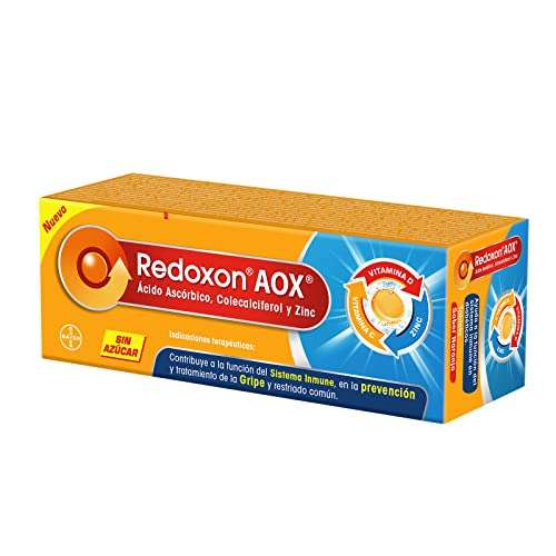 Amazon: Redoxon AOX (Vitamina C+ ZINC) 10 Tabletas