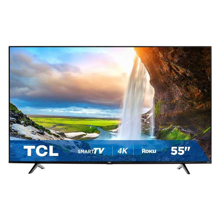 Chedraui:Pantalla TCL 55 Pulgadas 4K Roku Smart Tv 55S443-MX con Hsbc