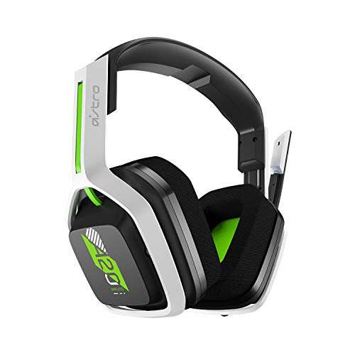 Amazon ASTRO Gaming A20 Headsets inalámbricos con el empaque dañado para Xbox Series X y S, Xbox One - Blanco/Verde