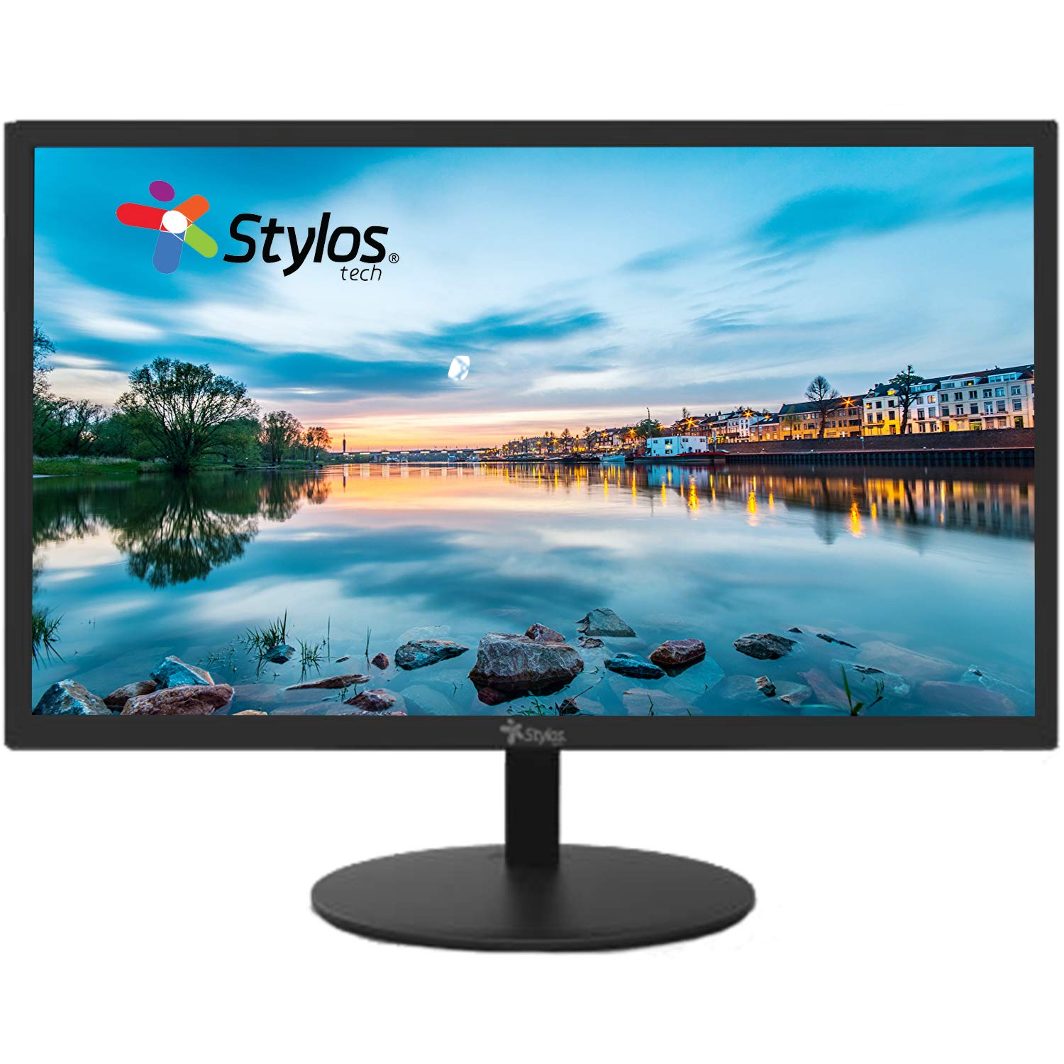 Amazon: Monitor Stylos de 18.5" HD (HDMI y VGA) - Ideal para Videovigilancia / CCTV