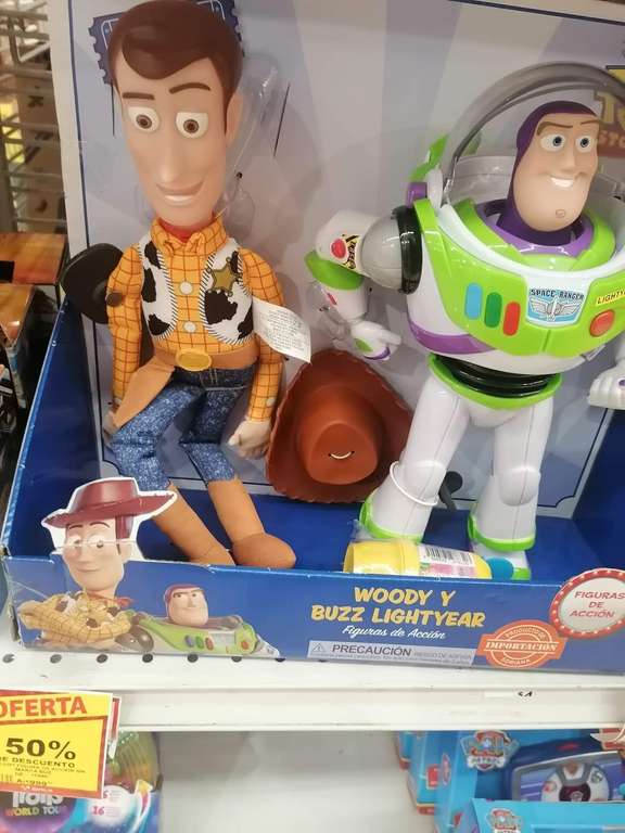 Soriana: Woody y buzz