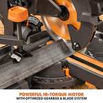 Amazon Evolution Power Tools R185SMS+ Sierra inglete deslizante compuesta multimaterial de 7-1/4 pulgadas
