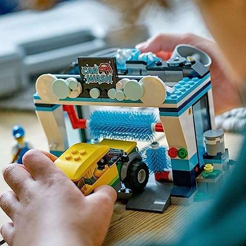 Amazon: LEGO City - Set de Construccion Autolavado - 243 Piezas