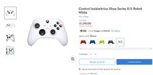 Walmart: Control Inalámbrico Xbox Series X/S blanco