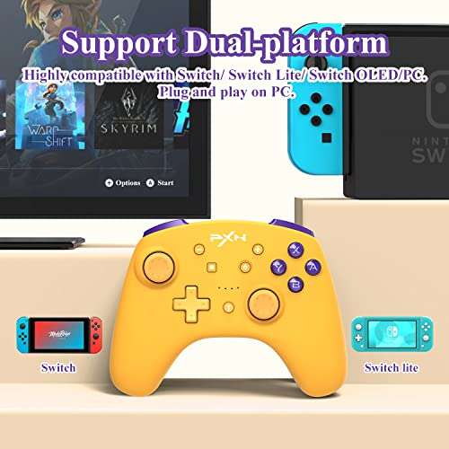 Amazon: Switch Pro Controller for Nintendo Switch Controller with Wake-up, Turbo, Amiibo, Motion, Vibration