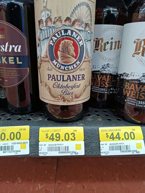 Walmart: Cerveza Paulaner Oktoberfest bier