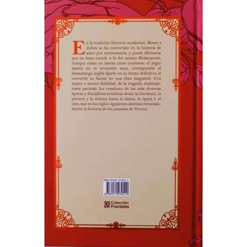 Amazon: Libro Romeo Y Julieta Pasta Dura | envío gratis con Prime