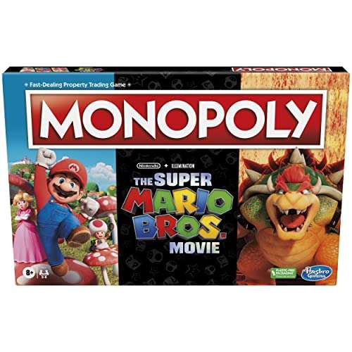 Amazon Mx: Hasbro Gaming Monopoly The Super Mario Bros. Movie Edition