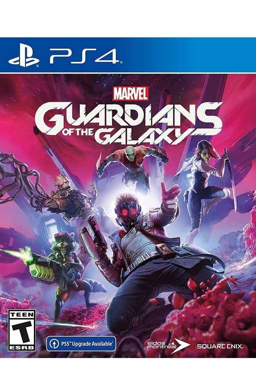 Amazon: Guardianes de la galaxia PS4
