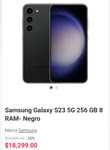 Linio: Galaxy S23 Negro - 256gb - 8GB | Pagando con PayPal