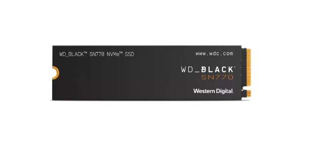 CyberPuerta: SSD Western Digital WD_Black SN770 NVMe, 1TB, PCI Express 4.0, M.2