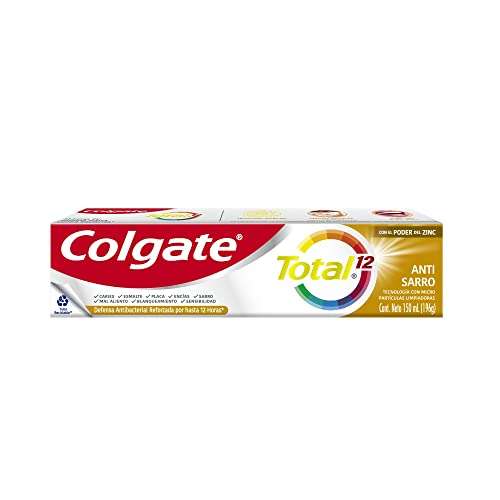 Amazon: Colgate Total Anti Sarro, Pasta Dental, Tartar Control, 150 ml