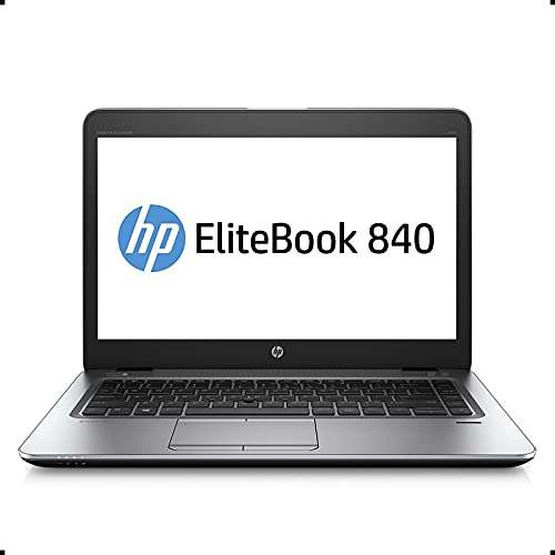 Amazon USA: HP Elitebook 840 G3 2019, FHD de 14 pulgadas, Intel Core i7-6600U de hasta 3,4 GHz, 16 GB DDR4 RAM, 256 GB SSD, (renovado)