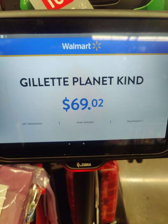 Walmart: Gillete Planet Kind - Cuemanco